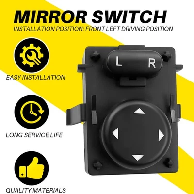 Mirror Control Switch for 2008-2017 Freightliner Cascadia 901-5202 DTL15829700 H - Image 1 of 4