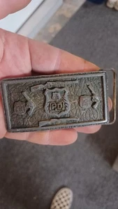 Vintage P.D. Shotguns Handguns  Belt Buckle from Tiffany Studio New York - Picture 1 of 3