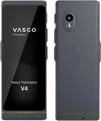 Vasco V4 Voice Translator 108 Languages Free Communication Fees ‎Stone Gray - Image 1 of 4