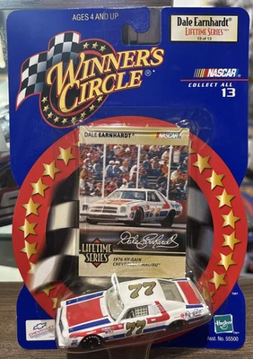 Dale Earnhardt 1976 Hy-gain #77 blanco Chevy Malibu 1/64 círculo de ganadores Foto 1 de 4