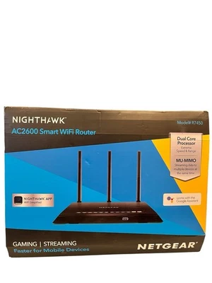 Router WiFi Inteligente Netgear Nighthawk AC2600 Nuevo Caja Abierta Foto 1 de 4