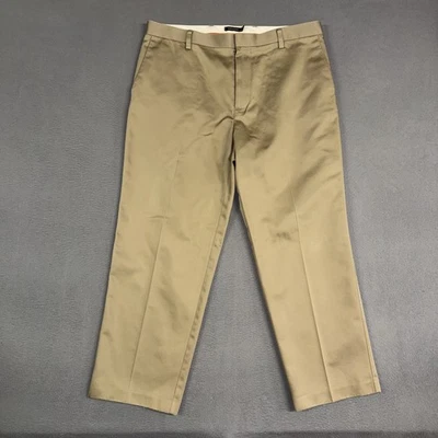Dockers Pants Mens 38x30* Khaki Brown Classic Fit D3 Flat Front Cotton Twill - Image 1 of 4