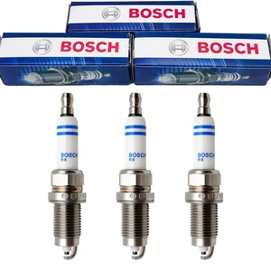 3x Bosch Zündkerzen FR7HC Für VW POLO 9N 6R SEAT IBIZA SKODA FABIA 0242236565 - Picture 1 of 7