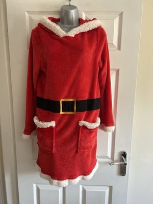 George красный Санта наряд/платье/костюм/карнавальный костюм - Рождество - размер 12-14 - Изображение 1 из 4
