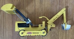 Vintage Pressed Steel Tonka Trencher Backhoe Front Loader BullDozer 810659 - Picture 1 of 6
