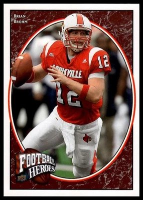 2008 Upper Deck Heroes #114 Brian Brohm - Image 1 of 2