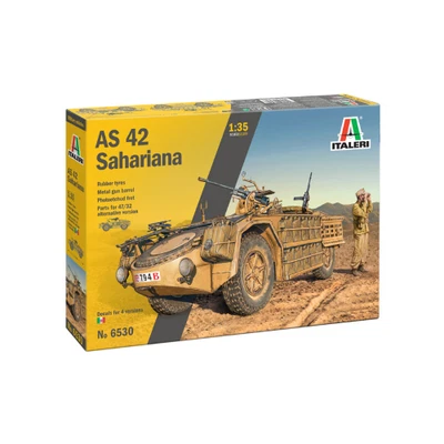 AS 42 SAHARIANA KIT MILITARI 1:35 Italeri Kit Mezzi Militari Modellino Nuovo - Immagine 1 di 4