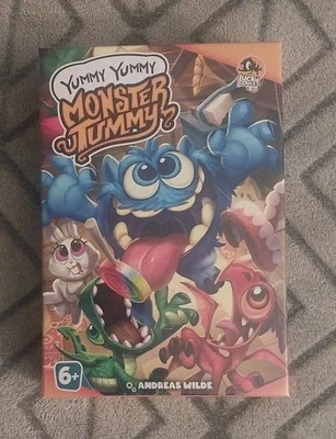 Yummy Yummy Monster Tummy - Juego híbrido de cartas y aplicaciones - Edades 6+, 2-4 jugadores - Nuevo. Foto 1 de 4