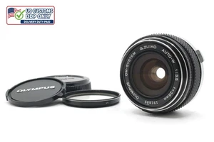 [N MINT w/ 2Cap] Olympus OM-System G. Zuiko Auto-W 28mm f/3.5 MF Lens From JAPAN - Picture 1 of 5