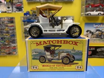 LESNEY MATCHBOX  Y-1 MODELS OF YESTERYEAR 1909 OPEL COUPE   PRE-OWNED - Image 1 of 4