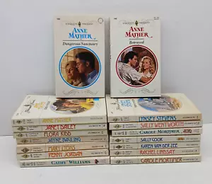 Harlequin Presents Romance Paperback Books Lot Of 16 Vintage - Foto 1 di 12