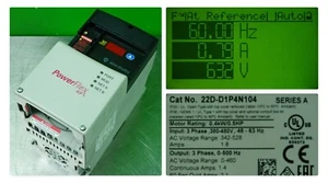 Low Hours Allen-Bradley Powerflex 40P 22D-D1P4N104 1/2PS getestet gut FRN:3.01 - Bild 1 von 15