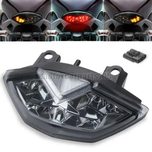 Integrated Tail Light Turn Signals Blinker For Kawasaki Z1000 Z1000SX Ninja 1000 - Picture 1 of 10