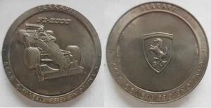 2000 Ferrari World Champion Titanium Medal - Picture 1 of 1