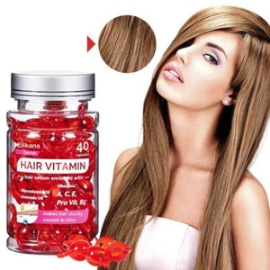 Hair Treatment Serum - No Rinse with Argan Macadamia Oil Capsules Avocado P4D7♨ - Picture 1 of 28