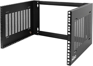 6U Wall Mount Patch Panel Bracket Network Rack for Shallow Server IT Equipment - Picture 1 of 8