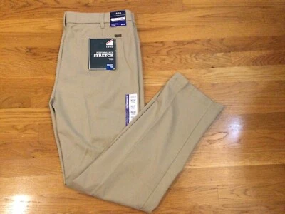 Pantalones de vestir para hombre BNWT’s Izod Performance elásticos, calce recto. Talla 36x34. Foto 1 de 4