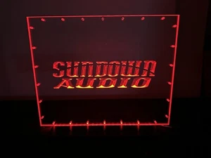 Sound Authority Plexiglass - 3/4" X 20 X 15" Engraved Acrylic Window For Sub Box - Picture 1 of 18