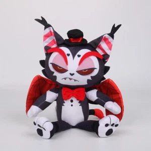 13in Hazbin Hotel Husk Anime Plush Toy Stuffed Doll Soft Figure Xmas Gift - Picture 1 of 7