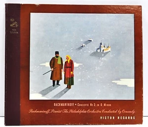RACHMANINOFF "Concerto No. 3 In D Minor" 78RPM  12" RCA Victor DM710 (No Disc 5) - Picture 1 of 11
