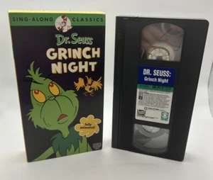 Dr. Seuss Its Grinch Night VHS 2001 Halloween Cartoon - Bild 1 von 9