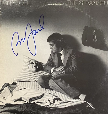 Billy Joel Autographed Album Billy Joel Signed Vinyl Record The Stranger (Elton) Cover
