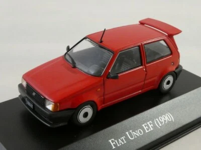 Atlas Fiat Uno EF 3 porte rossa 1990 1/43 ATLAS07 - Immagine 1 di 2
