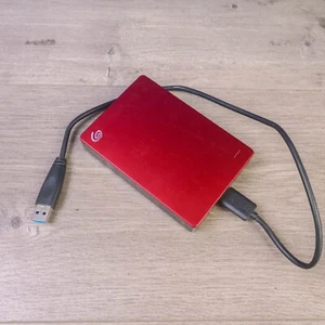 Seagate Backup Plus 5TB External Portable 5400RPM Hard Drive Model SRD00F1 (RED) - Picture 1 of 3