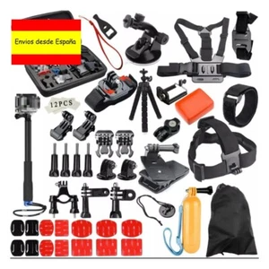 ACCESORIOS PARA CÁMARA DEPORTIVA GOPRO, SJCAM, XIAOMI YI, 4K EKEN, etc - Imagen 1 de 108