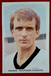 1970 FIFA World Cup Germany- Wolfgang Overath Football Card Rare Uruguay Edt