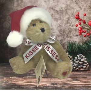 Boyds Bears Hersheys Bear "Christmas Kisses" Red White Hat Ribbon T5251280 - Picture 1 of 12