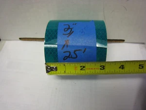 3" x 25 FEET HUNTER GREEN REFLECTIVE CONSPICUITY TAPE - Picture 1 of 2