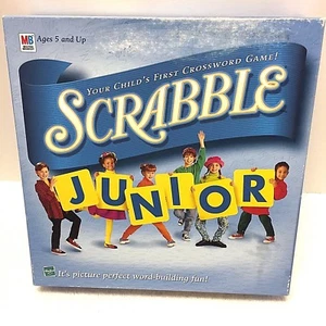 Vtg Scrabble Junior board game By Milton Bradley/Hasbro Vintage - Picture 1 of 7