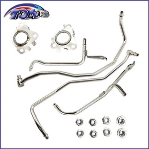 Turbo Coolant Line Tube L&R Kit for 2011-21 Ford Expedition F-150 Lincoln 3.5L - Picture 1 of 2