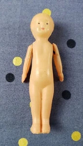 Antique Celluloid Plastic Doll | 1930s or earlier | 3” Tall | Strung Arms - Picture 1 of 10