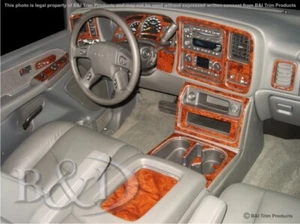 Dash Trim Kit for CHEVROLET SUBURBAN 2003 04 2005 2006 carbon fiber wood aluminu - Picture 1 of 4