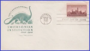 USA5 # 943 U/A HOUSE OF FARNAM FDC Smithsonian Institution - Imagen 1 de 1