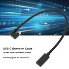 USB C Extension Cable 0./0.98ft 10Gbps Gilded Right Angle USB 3.1 Male To SLS