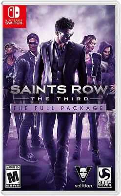 Saints Row: The Third - The Full Package Switch Juego Nuevo (2019 Acción) Foto 1 de 4