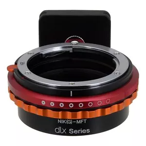 Adattatore obiettivo Fotodiox DLX obiettivo Nikon G una fotocamera micro quattro terzi (MFT, M4/3) - Foto 1 di 5