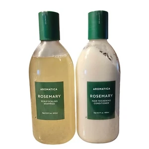 Aromatica Rosemary 13.5oz Ea. Shampoo Conditioner & Root Enhancer Hair Growth - Picture 1 of 3