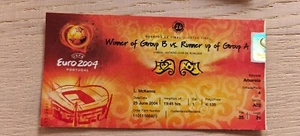 Ticket 2004 France vs. Greece EURO 2004 #26 27204 - Picture 1 of 1