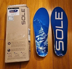 SOLE Performance dicke Plantarfasziitis Einlegesohlen Herren Damen Größe M 10 W 12 - Bild 1 von 10