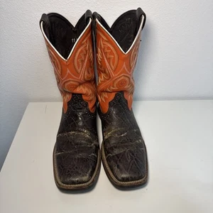 Ariat International Quickdraw Men's Size 11 D US 10009589 Orange Cowboy Boots - Picture 1 of 14