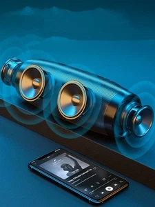 Haut-parleur Bluetooth sans fil de haute qualité | Subwoofer portable stéréo | lumière néon - Photo 1 sur 6