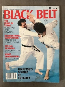 July 1981 Black Belt Martial Arts Magazine Chuck Norris Ninjitsu Karate Tai Chi - Picture 1 of 7
