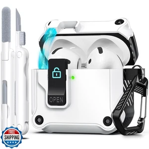 RFUNGUANGO para AirPods 4ta Generación Estuche, Compatible con AirPods 4ta Generación - Imagen 1 de 5