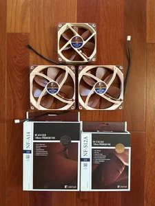 Noctua Case Fans - 2x NF-A14 PWM 140mm & 1x NF-S12A PWM 120mm - Afbeelding 1 van 5