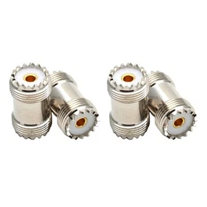 1X(4 Stück UHF SO239 Buchse auf UHF Buchse Gerader Stecker UHF Buchse Adapt1005 - Zdjęcie 1 z 6