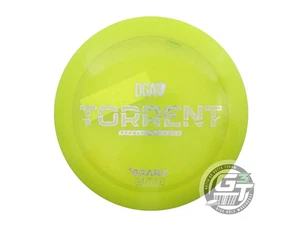 NEW DGA Spark Torrent 170-172g Yellow Hypnotic Foil Distance Driver Golf Disc - Picture 1 of 1